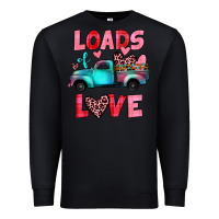 Black loads of love truck Premium Sweatshirt - JahusDesignShop