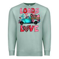 Seafoam loads of love truck Premium Sweatshirt - JahusDesignShop