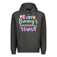 Charcoal Heather every bunny's favorite mama Premium Hoodie - MaliasSmallBusiness