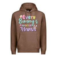 Chestnut every bunny's favorite mama Premium Hoodie - MaliasSmallBusiness