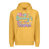Mustard every bunny's favorite mama Premium Hoodie - MaliasSmallBusiness