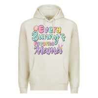 Oatmeal Heather every bunny's favorite mama Premium Hoodie - MaliasSmallBusiness
