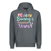 Rock every bunny's favorite mama Premium Hoodie - MaliasSmallBusiness