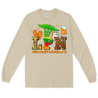 Mushroom lpn juneteenth licensed practical nurse Long Sleeve Tee - AdoDesignShop