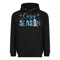 Black cozy season gnome coffee Heavyweight Hoodie - JahusDesignShop