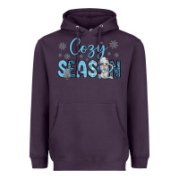 Plum cozy season gnome coffee Heavyweight Hoodie - JahusDesignShop