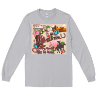 Moon Dust yeehaw western Long Sleeve Tee - Zillion Design Studio