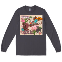 Smoke yeehaw western Long Sleeve Tee - Zillion Design Studio