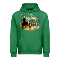 Emerald pretty girls walk like this Urban Hoodie - NancyCooperArtShop