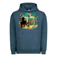 Pigment Midnight Navy pretty girls walk like this Urban Hoodie - NancyCooperArtShop