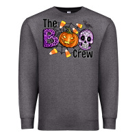 Charcoal Heather Boo halloween Premium Sweatshirt - Artiststas