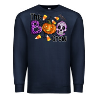 Navy Boo halloween Premium Sweatshirt - Artiststas