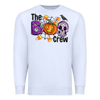 White Boo halloween Premium Sweatshirt - Artiststas