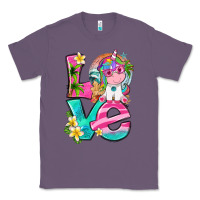 Lavender love summer unicorn Classic Tee - texasbilliewilder