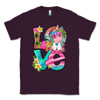 Plum love summer unicorn Classic Tee - texasbilliewilder