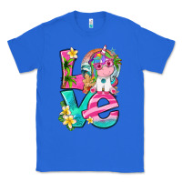 True Royal love summer unicorn Classic Tee - texasbilliewilder