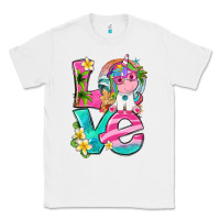 White love summer unicorn Classic Tee - texasbilliewilder
