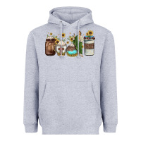 Heather Grey san judas coffee Heavyweight Hoodie - JahusDesignShop