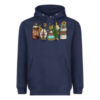 Navy san judas coffee Heavyweight Hoodie - JahusDesignShop