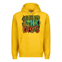 Lemon i survived 100 days Premium Hoodie - MaliasSmallBusiness