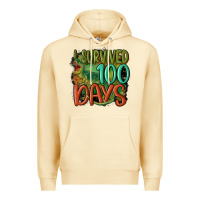 Pina Colada i survived 100 days Premium Hoodie - MaliasSmallBusiness