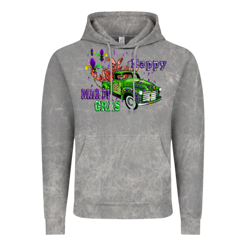 Mardi Gras With Truck Vintage Hoodie by AdoDesignShop | Teevron