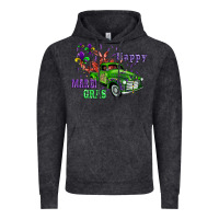 Vintage Black mardi gras with truck Vintage Hoodie - AdoDesignShop