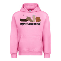 Fuchsia Pink winter basics stanley Urban Hoodie - MaliasSmallBusiness
