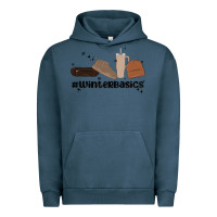 Pigment Midnight Navy winter basics stanley Urban Hoodie - MaliasSmallBusiness