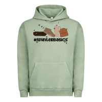 Pigment Oil Green winter basics stanley Urban Hoodie - MaliasSmallBusiness