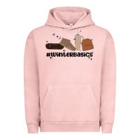 Pigment Salmon winter basics stanley Urban Hoodie - MaliasSmallBusiness