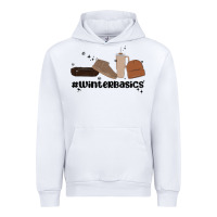 White winter basics stanley Urban Hoodie - MaliasSmallBusiness