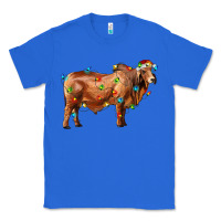 True Royal brahman bull with christmas lights Classic Tee - RanaPortraitStore