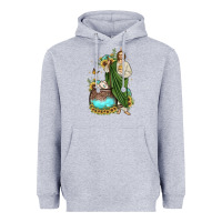 San Judas Coffee Cup Sunflower Heavyweight Hoodie | Teevron