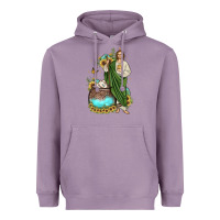 Lavender san judas coffee cup sunflower Heavyweight Hoodie - JahusDesignShop