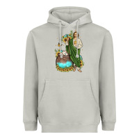 Moon Dust san judas coffee cup sunflower Heavyweight Hoodie - JahusDesignShop