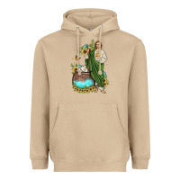 Mushroom san judas coffee cup sunflower Heavyweight Hoodie - JahusDesignShop