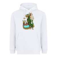 White san judas coffee cup sunflower Heavyweight Hoodie - JahusDesignShop