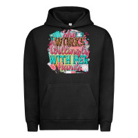 Pigment Black she works willingly with her hands Urban Hoodie - NancyCooperArtShop