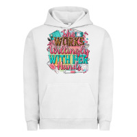 Pigment Lunar Rock she works willingly with her hands Urban Hoodie - NancyCooperArtShop