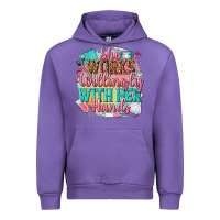 Tulip she works willingly with her hands Urban Hoodie - NancyCooperArtShop