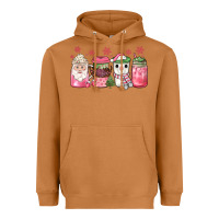 Meerkat pink Christmas coffee Heavyweight Hoodie - JahusDesignShop