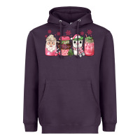 Plum pink Christmas coffee Heavyweight Hoodie - JahusDesignShop