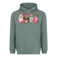 Sage pink Christmas coffee Heavyweight Hoodie - JahusDesignShop