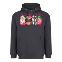 Smoke pink Christmas coffee Heavyweight Hoodie - JahusDesignShop