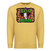 Antique Gold Boo heifer halloween Premium Sweatshirt - Artiststas