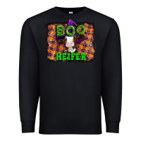 Black Boo heifer halloween Premium Sweatshirt - Artiststas