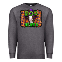 Charcoal Heather Boo heifer halloween Premium Sweatshirt - Artiststas