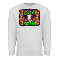 Dove Grey Boo heifer halloween Premium Sweatshirt - Artiststas