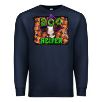 Navy Boo heifer halloween Premium Sweatshirt - Artiststas